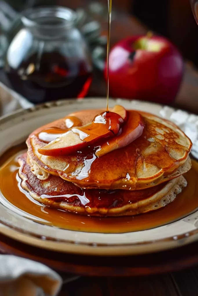 Pancakes Pomme Cannelle: Délice Automnal à l'Érable