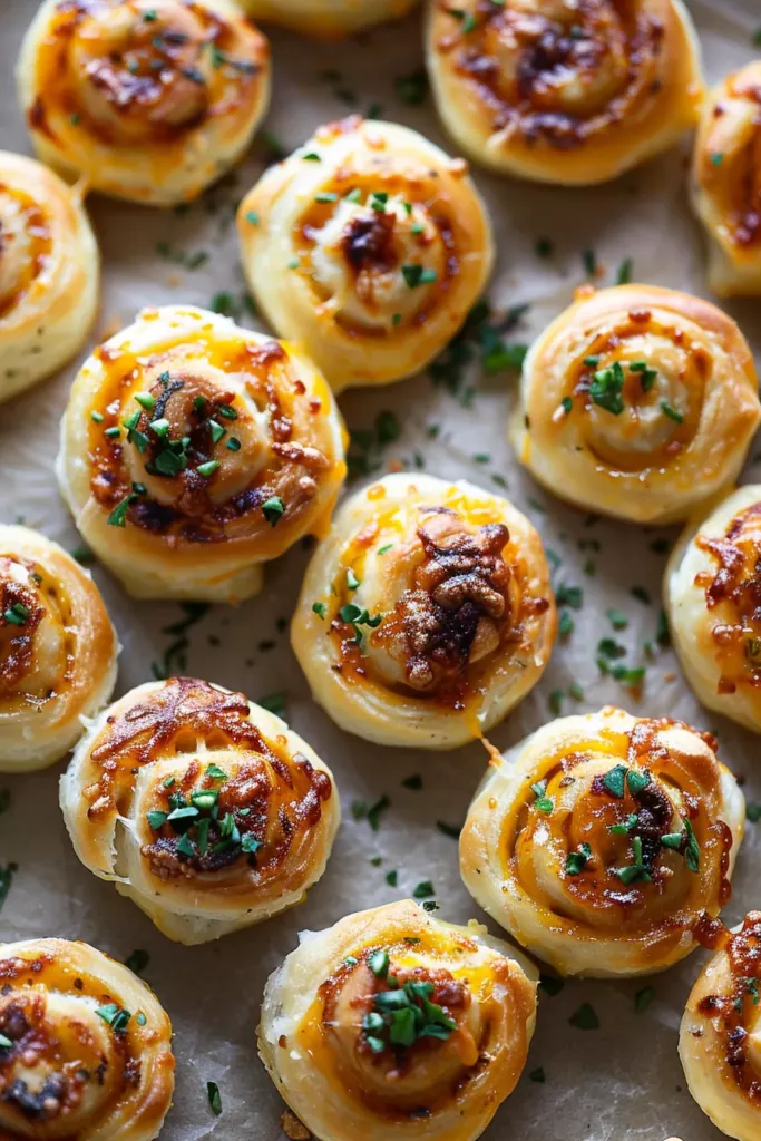 Petits Pains au Poulet Dynamite et Fromage: Explosion de Saveurs Démentielles