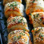 Petits Pains au Poulet Dynamite et Fromage