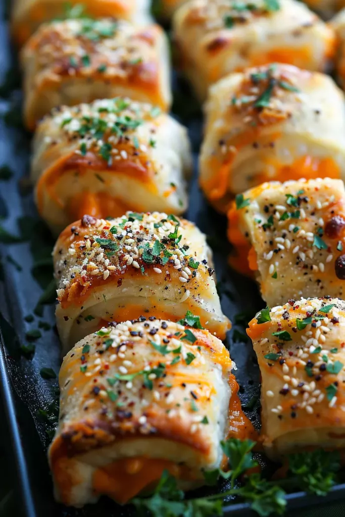 Petits Pains au Poulet Dynamite et Fromage: Explosion de Saveurs Démentielles
