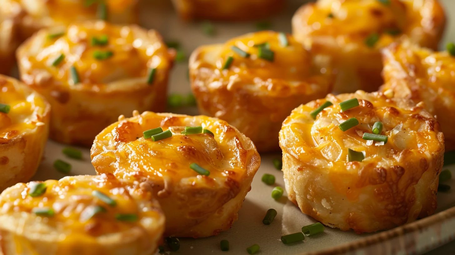 Petits Pains au Poulet Dynamite et Fromage