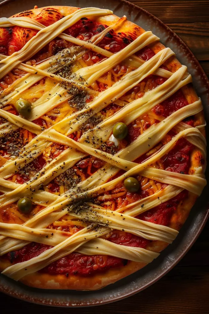 Pizza Momie Rapide: Effrayez vos papilles en 15 minutes!