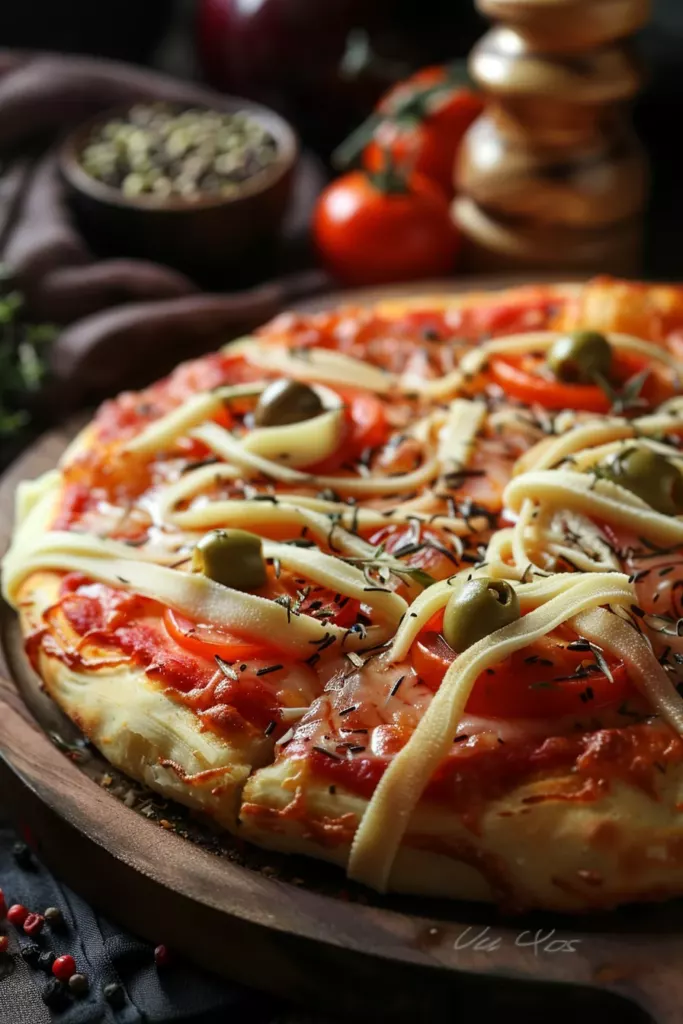 Pizza Momie Rapide: Effrayez vos papilles en 15 minutes!