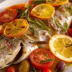 Poisson Méditerranéen au Four