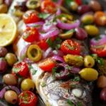 Poisson Méditerranéen au Four