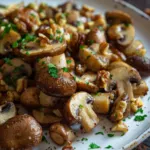 Poêlée Champignons Noix