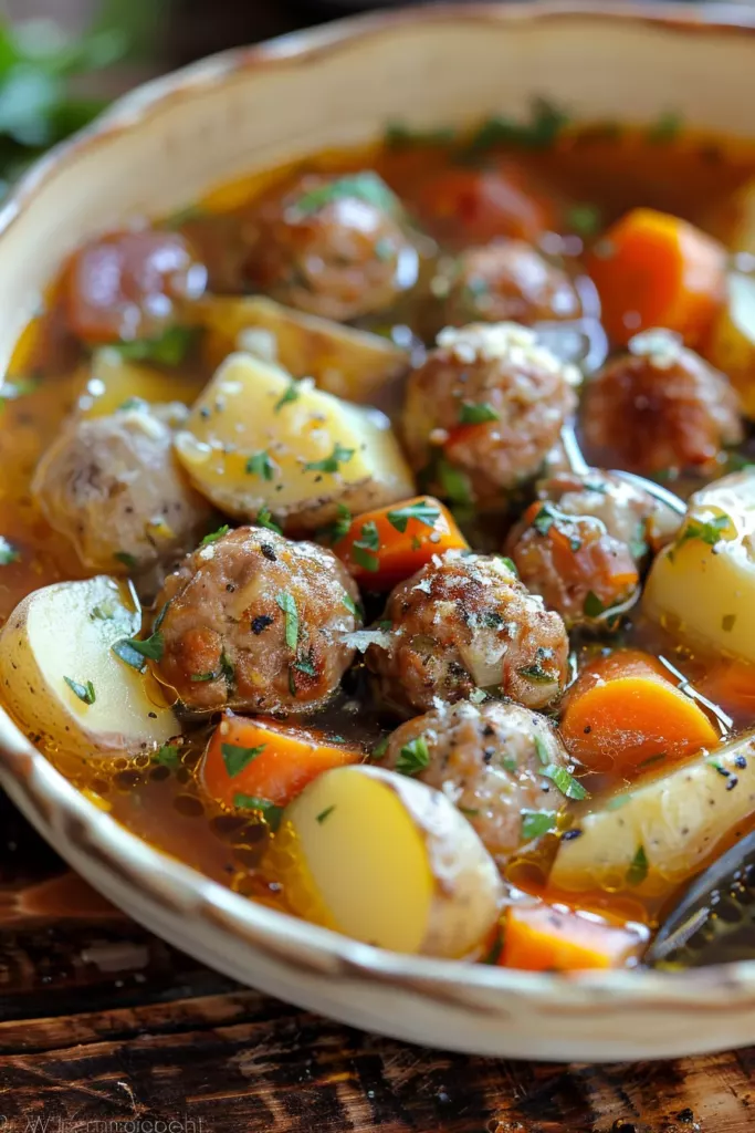 Ragoût de Pommes de Terre aux Boulettes de Viande Hachée: Savourez l'Ultimate Confort en un Instant 7 Ragoût de Pommes de Terre aux Boulettes de Viande Hachée: Savourez l'Ultimate Confort en un Instant
