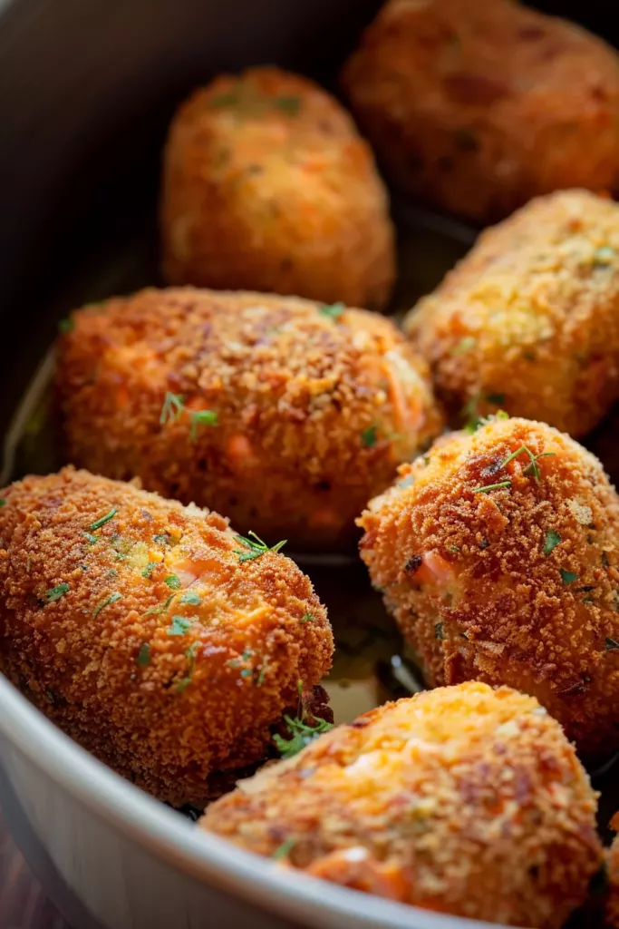 Recette de Croquettes de Saumon: Épatez vos invités avec ces délices croustillantes!