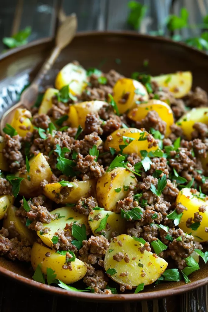 Recette de Viande Hachée aux Pommes de Terre: Délice Doré aux Saveurs Intenses 7 Recette de Viande Hachée aux Pommes de Terre: Délice Doré aux Saveurs Intenses