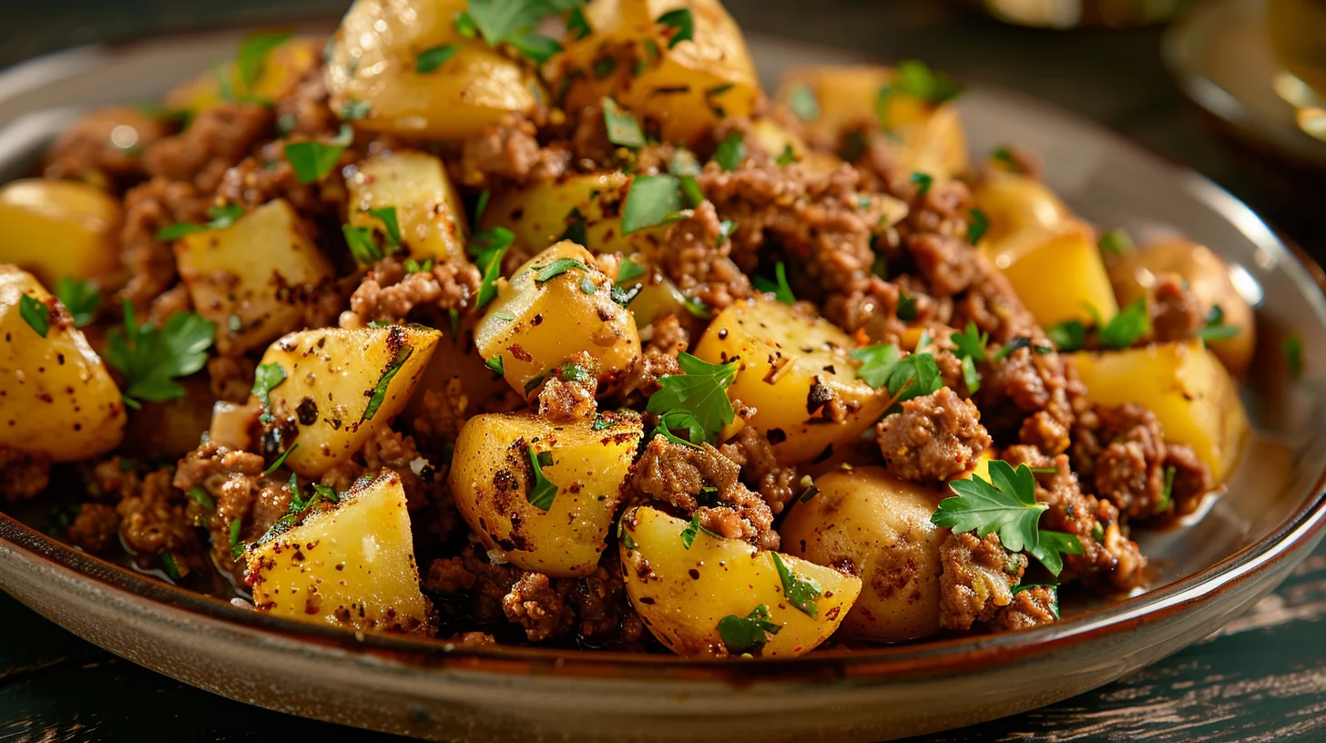 Recette de Viande Hachée aux Pommes de Terre