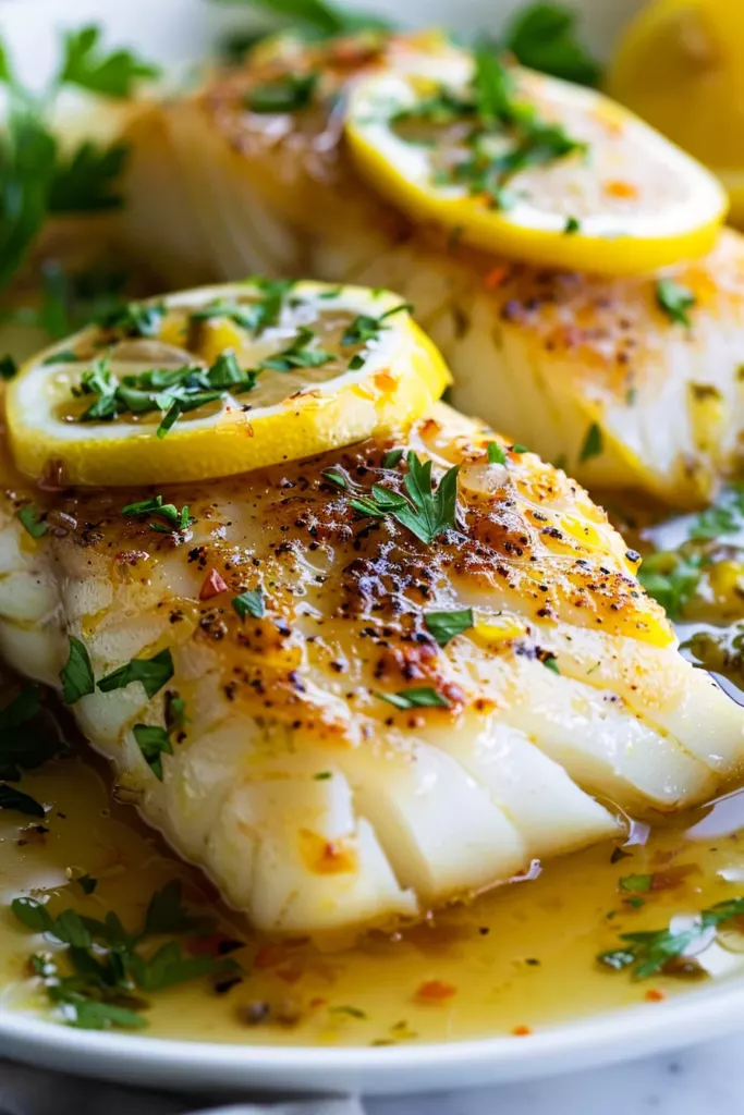 Recette Irrésistible de Cabillaud au Beurre Citronné et à l'Ail: Savourez ce Plat Divin!