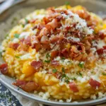 Risotto Courge Lardons