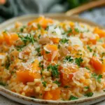 Risotto Courge Parmesan