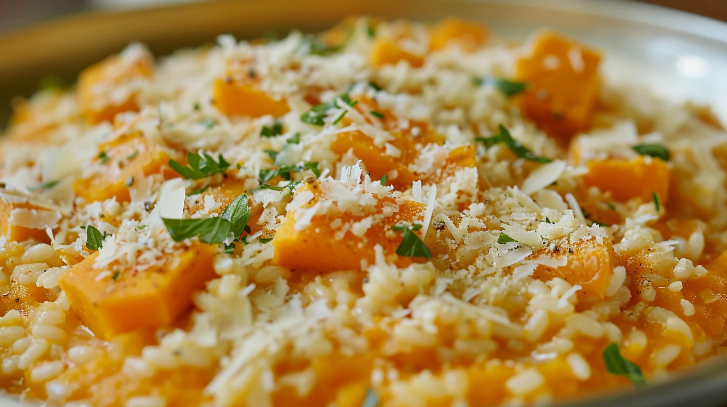 Risotto Courge Parmesan