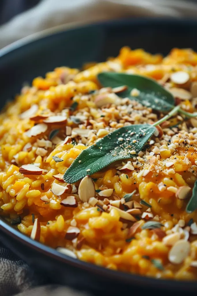 Risotto Potiron Sauge: Maîtrisez l'Élégance du Risotto!