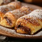 Roulé au Nutella Façon Pain Perdu