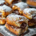 Roulé au Nutella Façon Pain Perdu