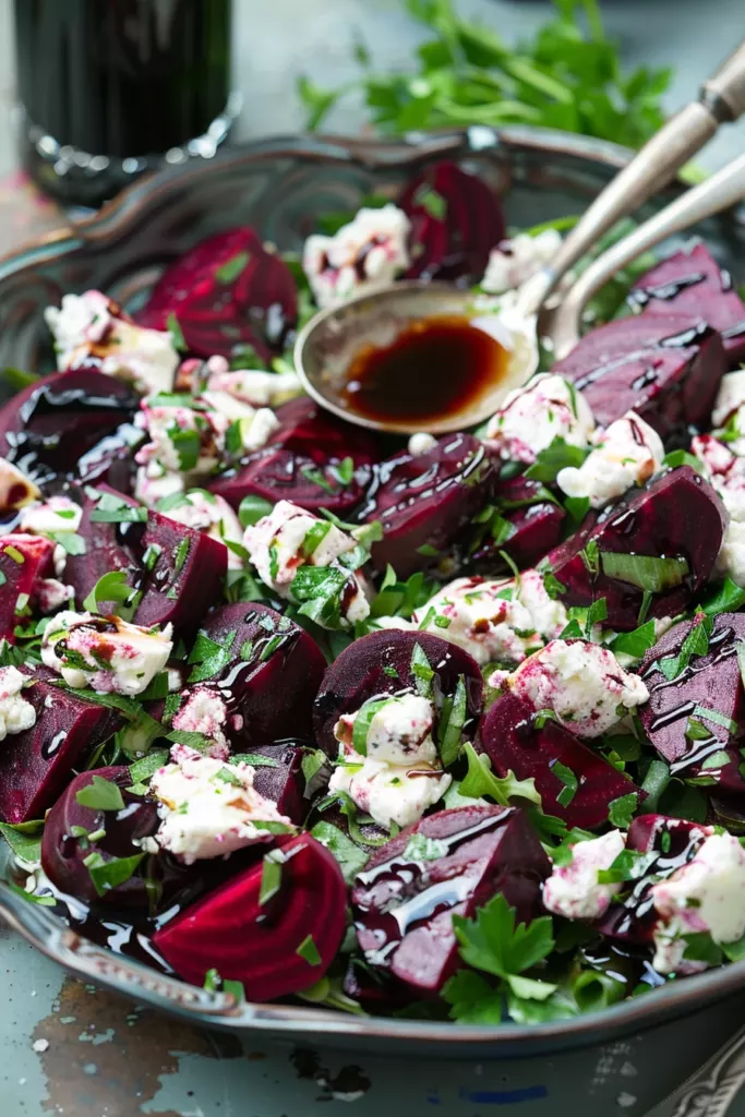 Salade Betterave Chèvre: Un Festin Puissant de Saveurs Vibrantes