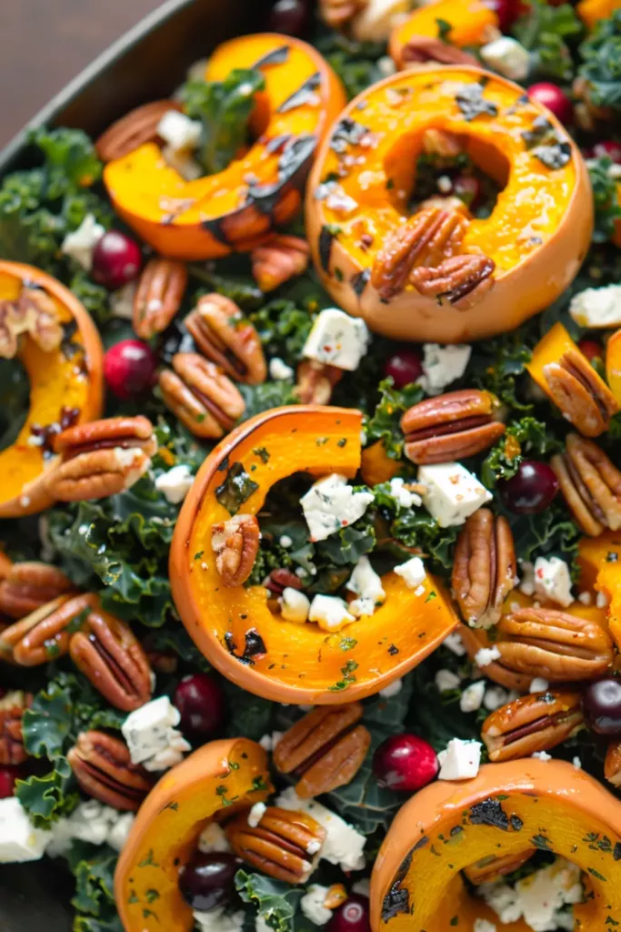 Salade Chou Kale Butternut: Explosion de saveurs automnales
