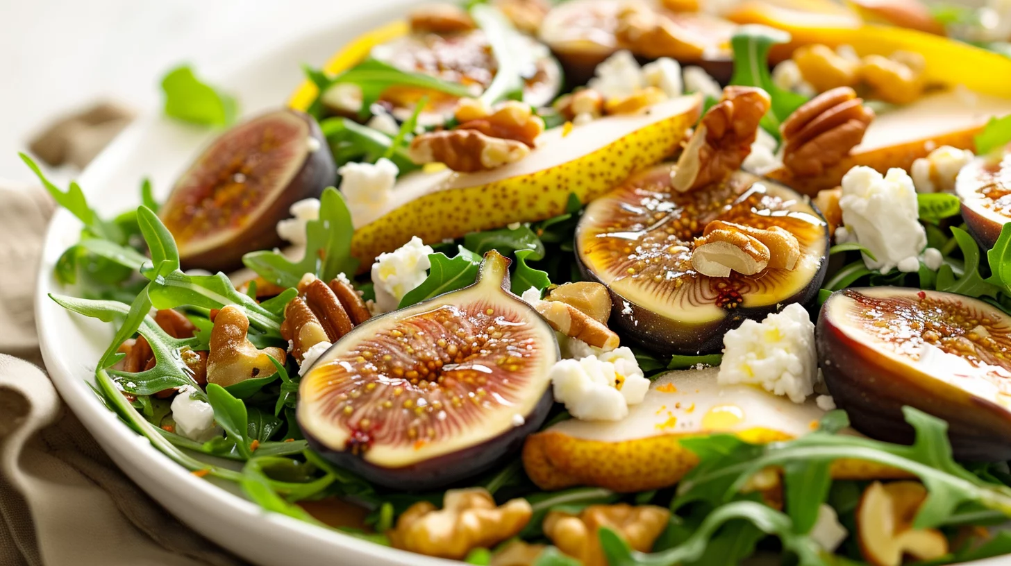 Salade Roquette Figues