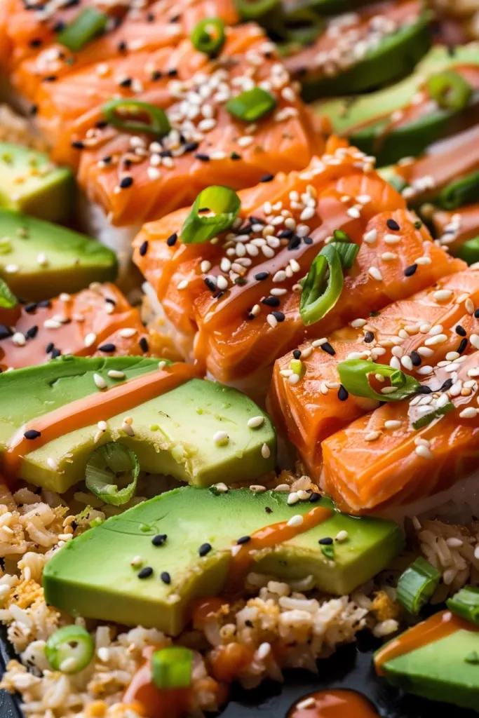 Saumon Sur Riz Croustillant - Le Plat Croustillant et Irrésistible à Savourer dès Maintenant 6 Saumon Sur Riz Croustillant - Le Plat Croustillant et Irrésistible à Savourer dès Maintenant
