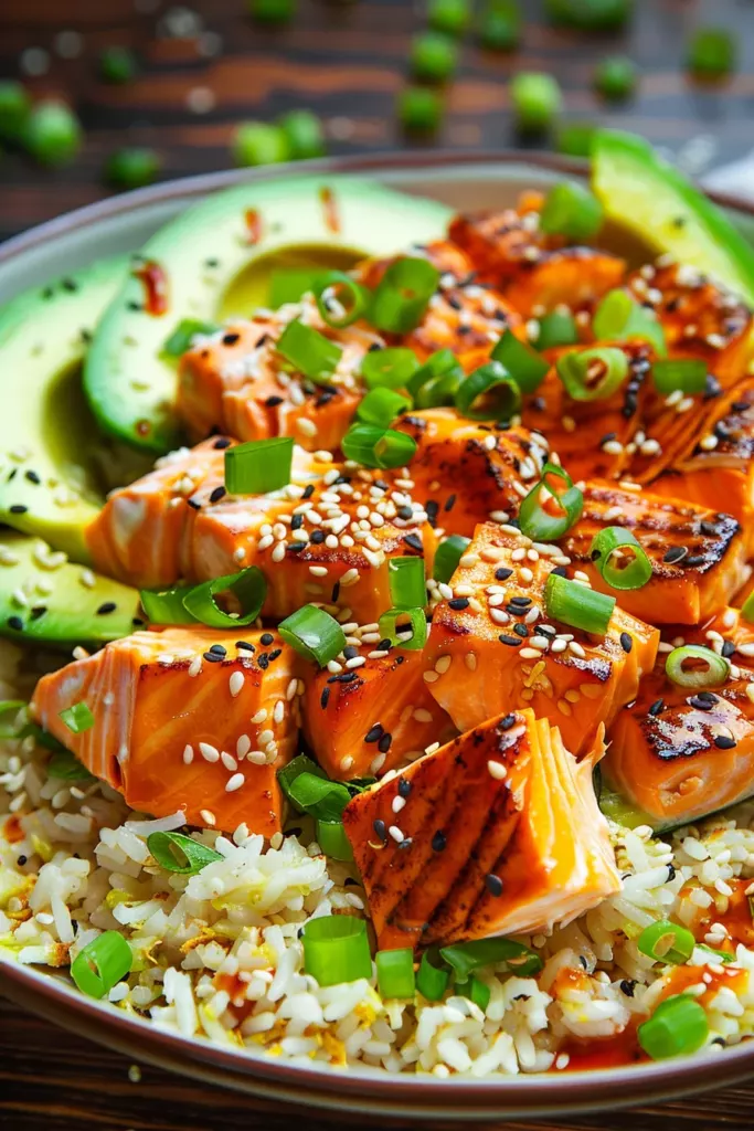 Saumon Sur Riz Croustillant - Le Plat Croustillant et Irrésistible à Savourer dès Maintenant 7 Saumon Sur Riz Croustillant - Le Plat Croustillant et Irrésistible à Savourer dès Maintenant