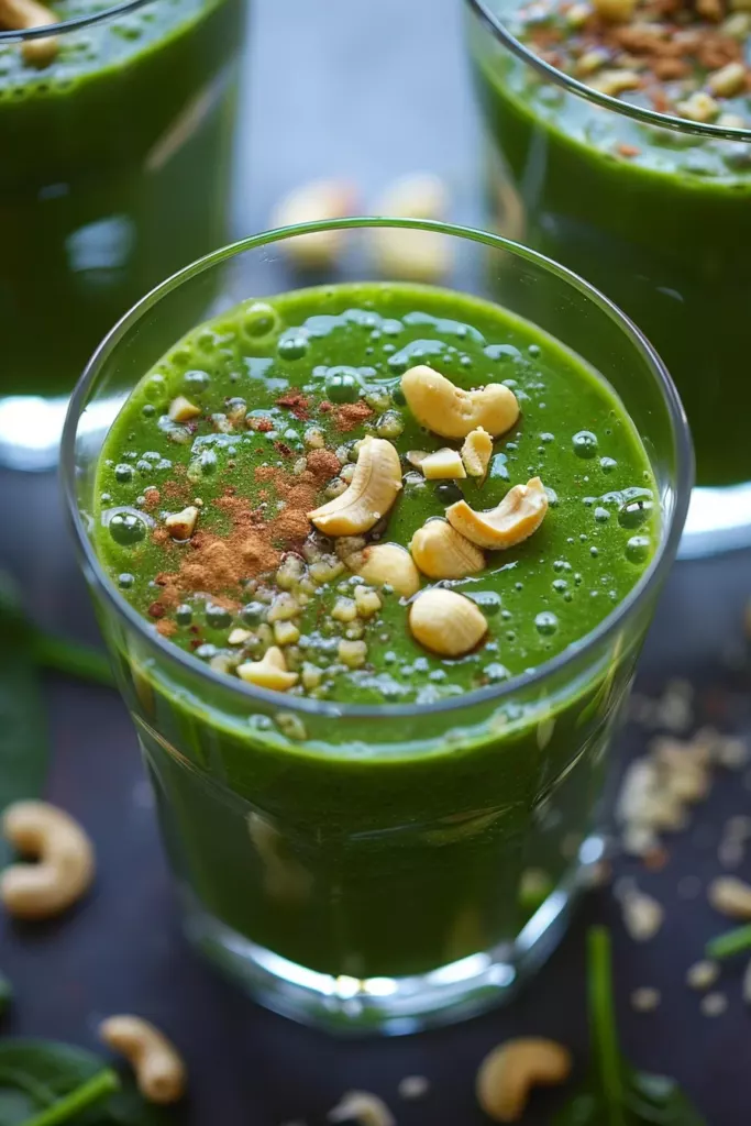 Smoothie Banane Épinards - Boost d'énergie vert et délicieux