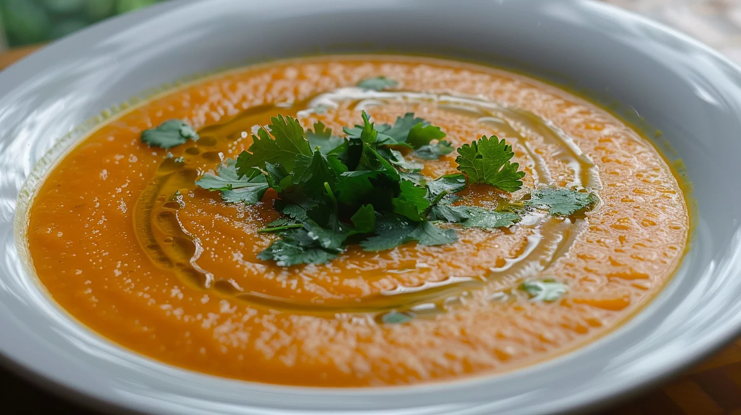 Soupe Carottes Oranges