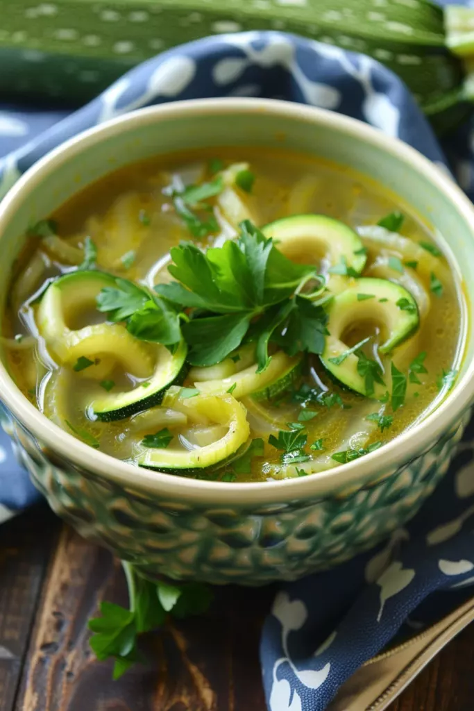 Soupe Détox Courgette et Poireau: Épuration Intense pour une Vitalité Renouvelée