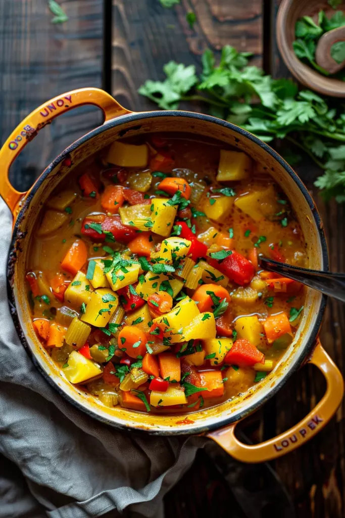 Soupe Légumes Racines Curry: Explosion de saveurs exotiques