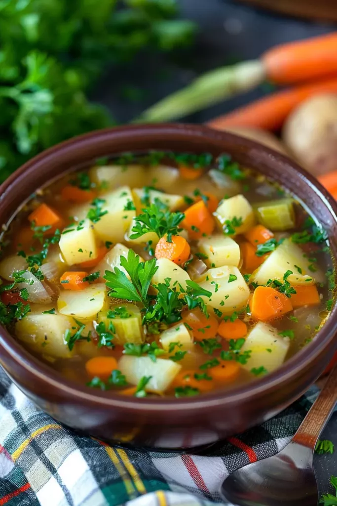Soupe Légumes Racines: La Réconfortante Potion d'Hiver