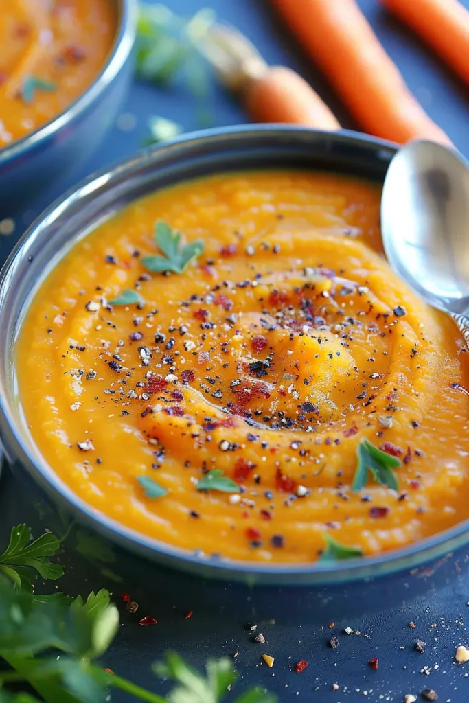 Soupe Patate Douce Carottes: L'Explosion de Saveurs Chaudes