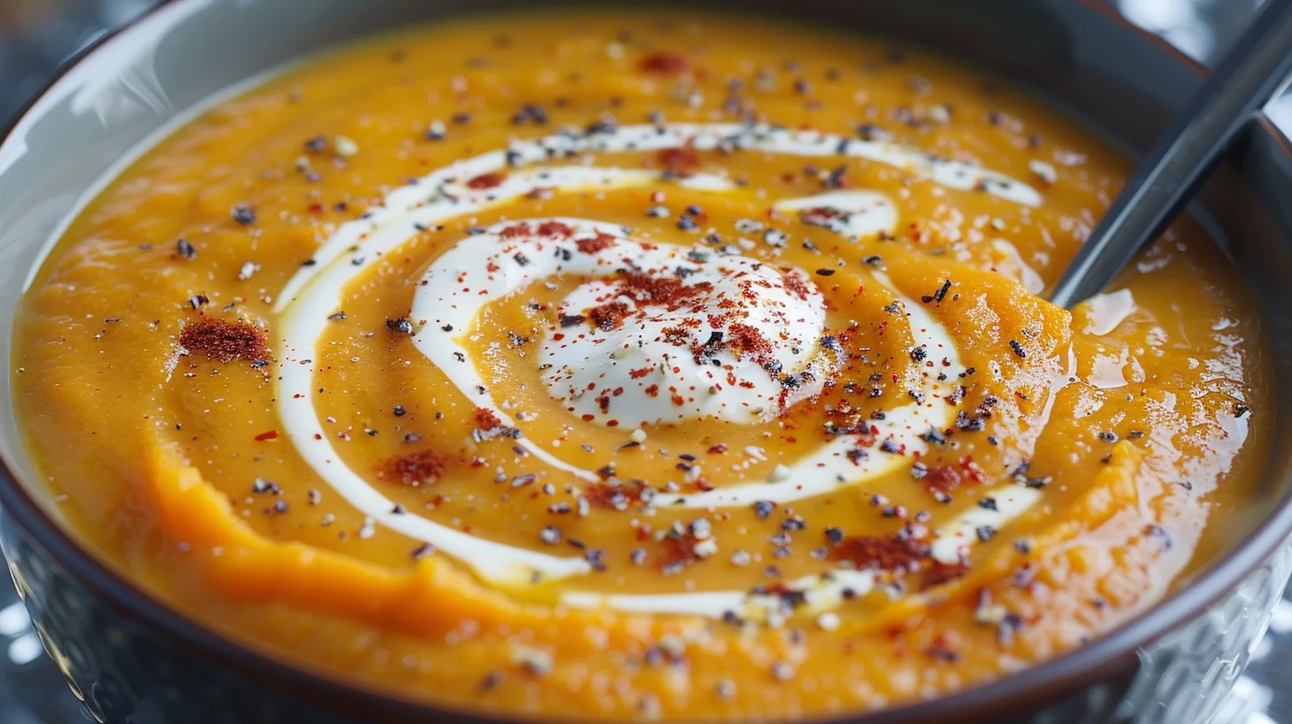 Soupe Patate Douce Carottes