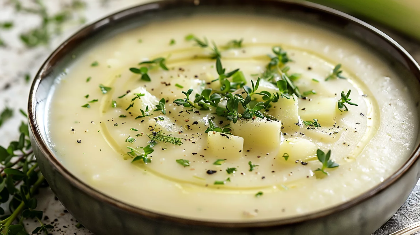 Soupe Poireaux Pomme