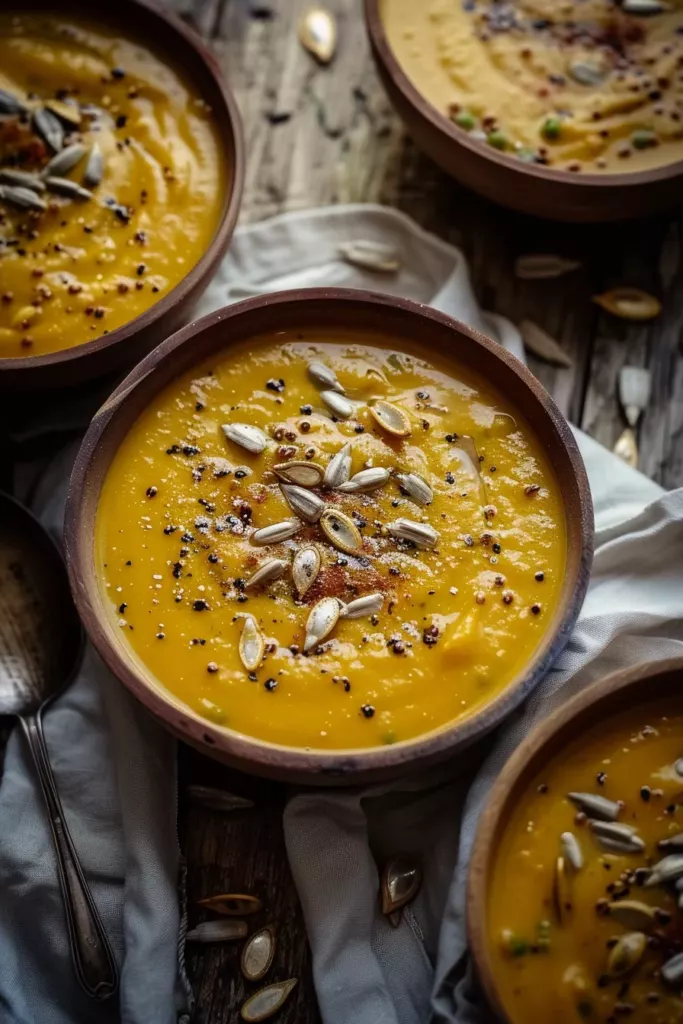 Soupe Potimarron Curry: Un Délice Réconfortant pour l'Automne