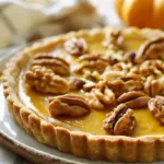 Tarte Courge Noix
