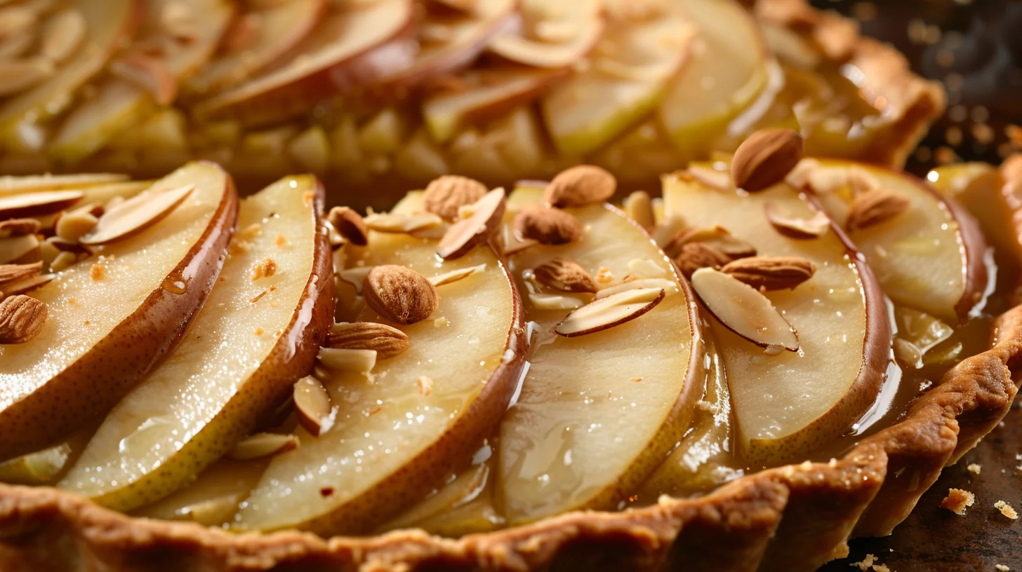 Tarte Poire Amande