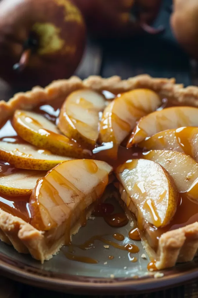 Tarte Poire Caramel: Le Succulent Délice Caramelisé