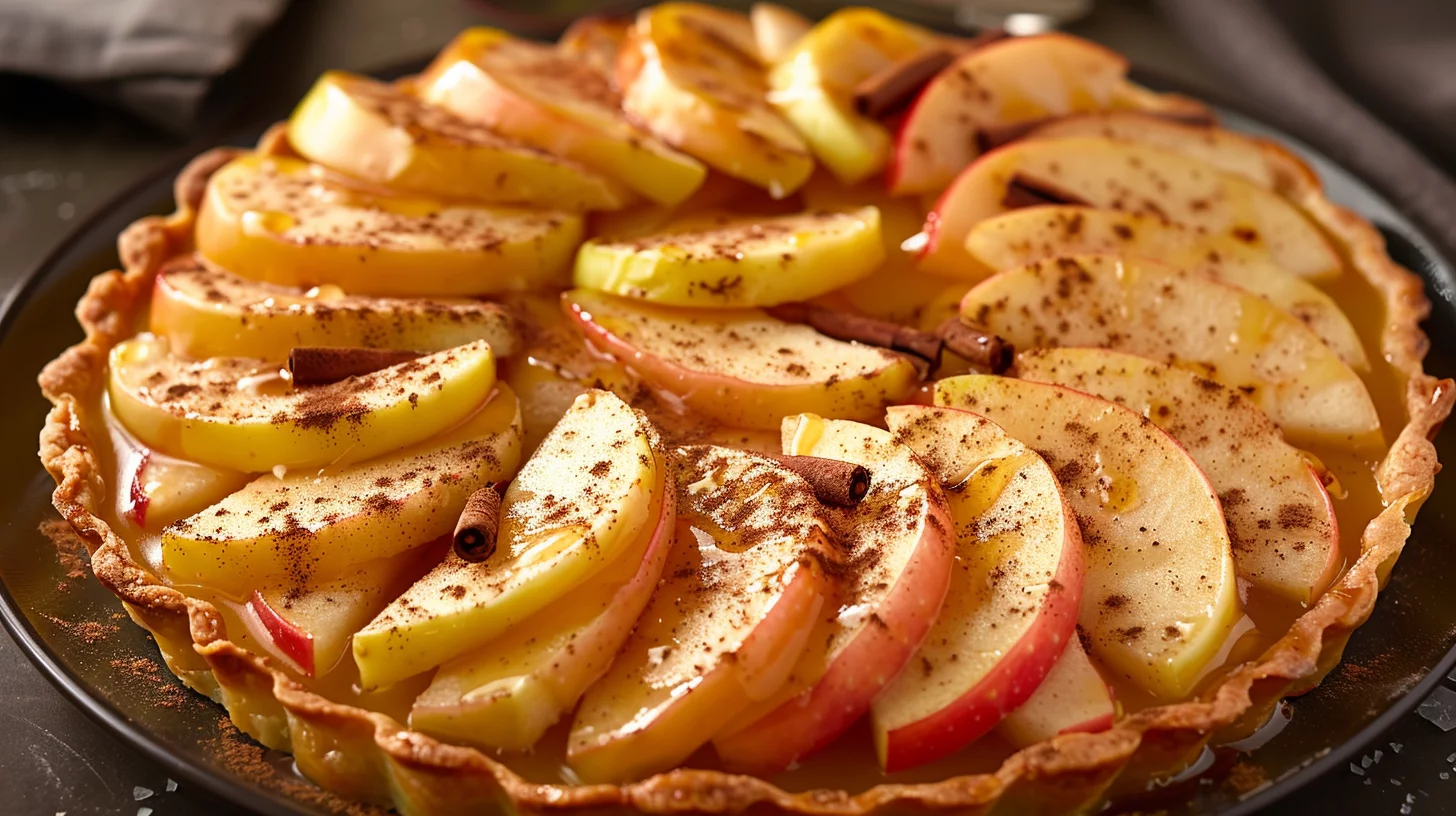 Tarte Pommes Cannelle