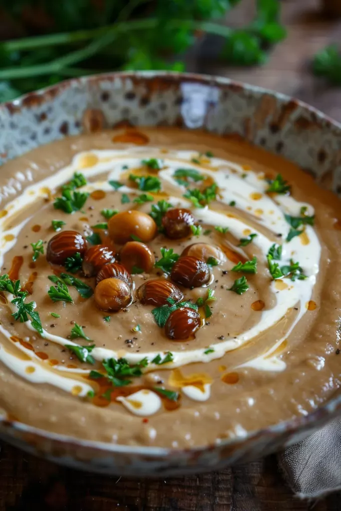Velouté Châtaignes: Un Festin Réconfortant aux Saveurs d'Automne