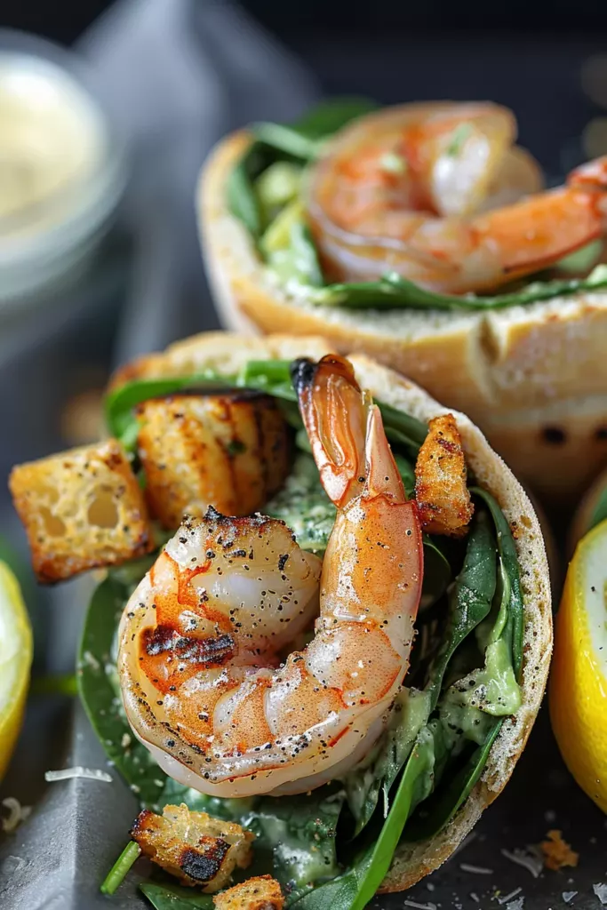 Wraps César de Crevettes Grillées: Savoureux Repas Grillé en Moins de 30 Minutes