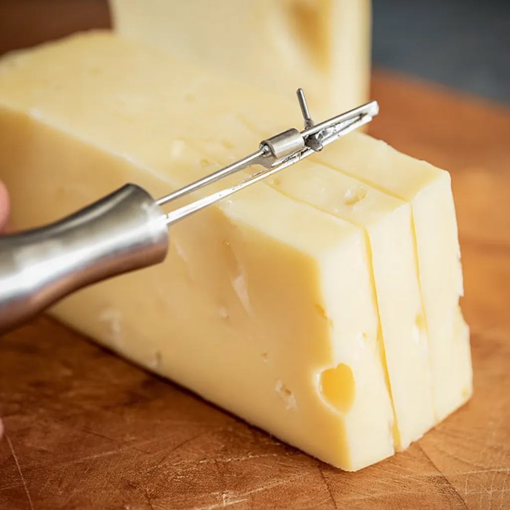 Rösle — Coupe-fromage inox