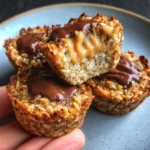 Bouchées fondantes à l'avoine et beurre de cacahuète