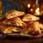 Bricks croustillants au jambon et boursin