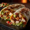 Burritos au poulet, avocat et ranch, un plat savoureux et facile à préparer