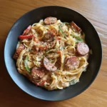 Cajun Pasta with Sausages