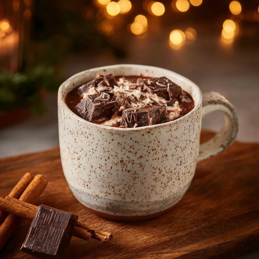 Recette de chocolat chaud maison crémeux et réconfortant