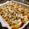 Recette de Conchiglioni Farcis garnis de fromage et légumes