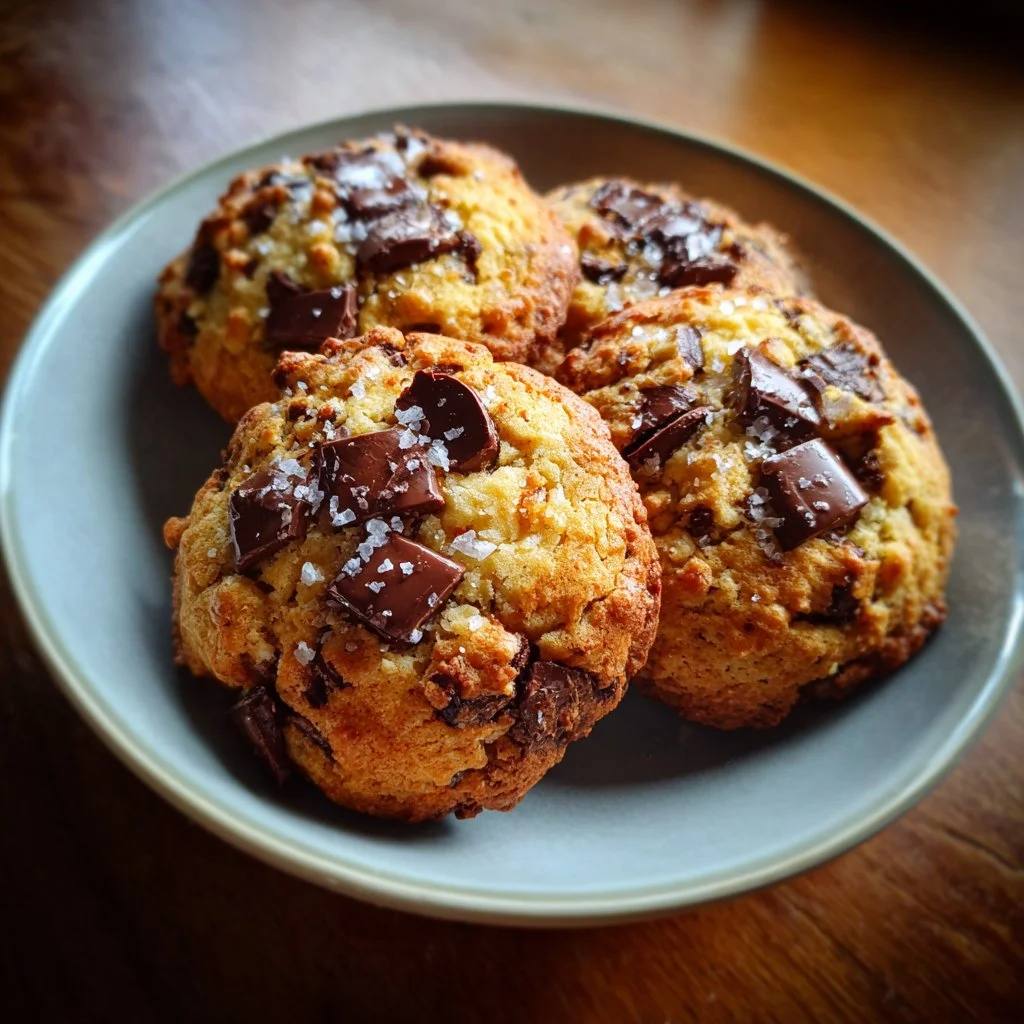 Cookies doux câlins avec 3 types de chocolat, une délicieuse gourmandise