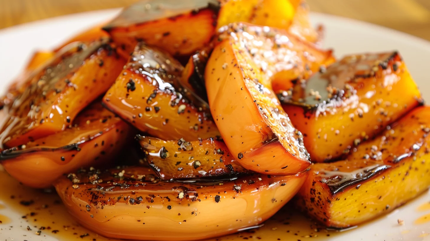 Courge Rôtie Au Sirop D’Érable